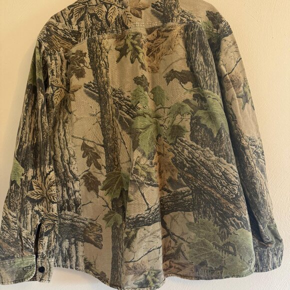 Vintage Rattlers Camouflage Hunting Shirt Men XL Made in USA - Picture 2 of 10